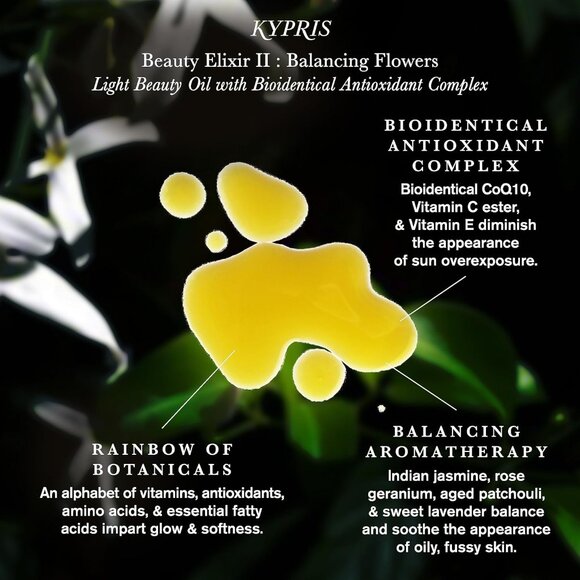 Kypris Beauty Elixir II Healing Bouquet All Natural Face Oil 14 ml .47fl oz - Picture 4 of 7